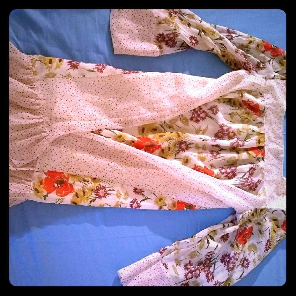 Woman's lovely summer dress